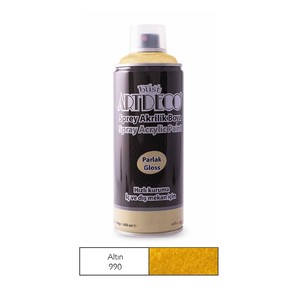 ARTDECO SPREY AKRİLİK BOYA 990 ALTIN 400ml (Y-400)