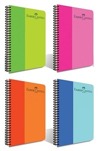 FABER-CASTELL PATTERN SPİRALLİ DEFTER A4 ÇİZGİLİ 100 YAPRAK (000284)