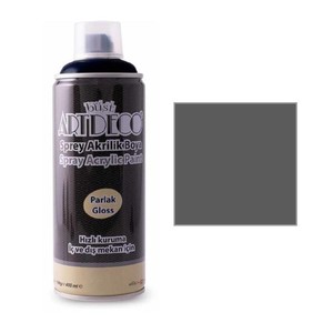 ARTDECO SPREY AKRİLİK BOYA 760 KOYU GRİ 400ml (Y-400)