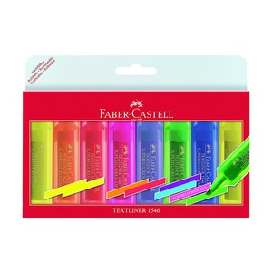 FABER-CASTELL FOSFORLU KALEM SETİ 6+2 RENK (154662)