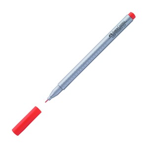 FABER-CASTELL GRİP FİNEPEN 0.4mm KEÇE UÇ LAL KIRMIZI (151626)