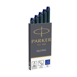 PARKER QUİNK DOLMA KALEM KARTUŞU MAVİ 5Lİ (1950384)