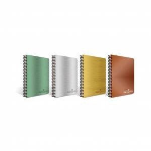 FABER-CASTELL METALİK SPİRALLİ DEFTER A4 ÇİZGİLİ 80 YAPRAK (000290)