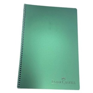 FABER-CASTELL METALİK SPİRALLİ DEFTER A4 ÇİZGİLİ 100 YAPRAK (000293)